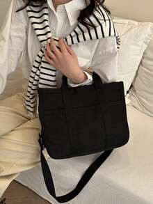 Large Women Canvas Tote Bag, Work Laptop Bag, Wallet, Backpack, Shoulder Bag