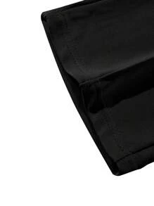 Pantaloni sportivi casual da uomo a gamba dritta, tinta unita, nuovo stile, stile business formale, autunno