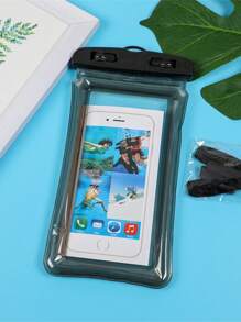 Waterproof Phone Pouch With Lanyard, Lightweight Plastic Dry Bag, Waterproof And Touch Screen Supported, Fits 15/14/13/12/11, Galaxy And Other Phones Up To 7 Inches - Essential For Beach & Travel, Beach Accessories, Pool Float