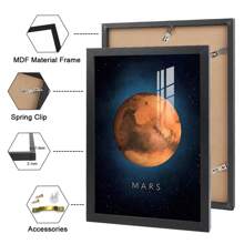 HALFLEMART 1 pieza Póster de lienzo con galaxia espacial, para decoración de sala de estar y dormitorio