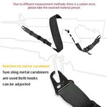 1PC Gun Sling 15/AR With Double Metal Hooks Quick Adjustable 2 Point Nylon Rope Sling - Multicolor - View 5