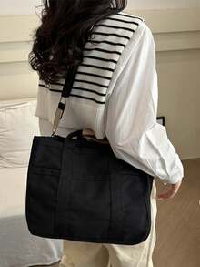 Large Women Canvas Tote Bag, Work Laptop Bag, Wallet, Backpack, Shoulder Bag