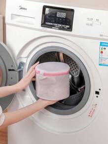 1pc Mesh Laundry Bags, Suitable For Delicate Clothes, Washing Machine Laundry Bag, Travel Storage Organizer Bag, Washing Machine Dedicated Wash Bag, Anti-Deformation Clothing Wash Bag, Suitable For Underwear, Bras, Socks, Travel Storage Decor, Room Decor, Decorations, Decorations, Decor, Storage, Organizer Dress Pants Shoes Jeans Boots Skirt,Spring,Minimalist,Summer Tops