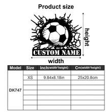 1pc Custom Name Soccer Player Wall Decal, Personalized Boy Name, Football Wall Stickers, Custom Boy Name Soccer Player, Personalized Soccer Decal-Ornaments,Home Decor,Wall Decor,Room Decor,Living Room Decor,Bedroom Decor,Bathroom Decor,Kitchen Decor,House Decor,Personalised Gifts,Graphic Print - Multicolor - View 56