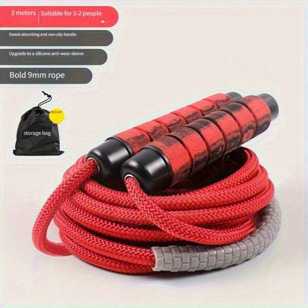 3/5/7/10m Collective Jump Rope, Suitable For Adults Multi-Person Sports Weight Loss Skipping Rope Gym Accessories, Sport, Gym, Home Exercise, Skipping Rope, Jump Rope, Skipping Rope, Jump Rope