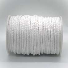 Dây thừng McLaugh 3mm*1800 inch - Dây thừng McLaugh mềm để thắt nút - Vật liệu trang trí treo tường & Bohemian - Dây thừng - Dây thừng McLaugh dệt tay nhiều màu với nhiều độ dày khác nhau Thảm trang trí dệt tay tự làm - Nhiều màu - Xem 37