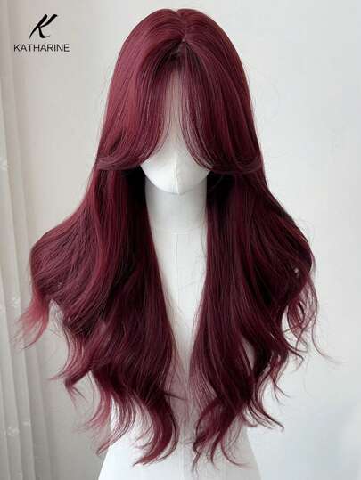 Lolita Long Wavy 26inch Hair Synthetic Wig U-Part Lace High Temperature Resistant Fiber For Cosplay