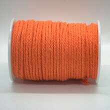 Dây thừng McLaugh 3mm*1800 inch - Dây thừng McLaugh mềm để thắt nút - Vật liệu trang trí treo tường & Bohemian - Dây thừng - Dây thừng McLaugh dệt tay nhiều màu với nhiều độ dày khác nhau Thảm trang trí dệt tay tự làm - Nhiều màu - Xem 23