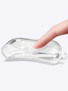 字母耳机盒适用于 (1/2/3/4代)/ Pro/Pro 2 印花金色字母软硅胶无线蓝牙耳机充电盒保护套 - 無色 - 查看 5