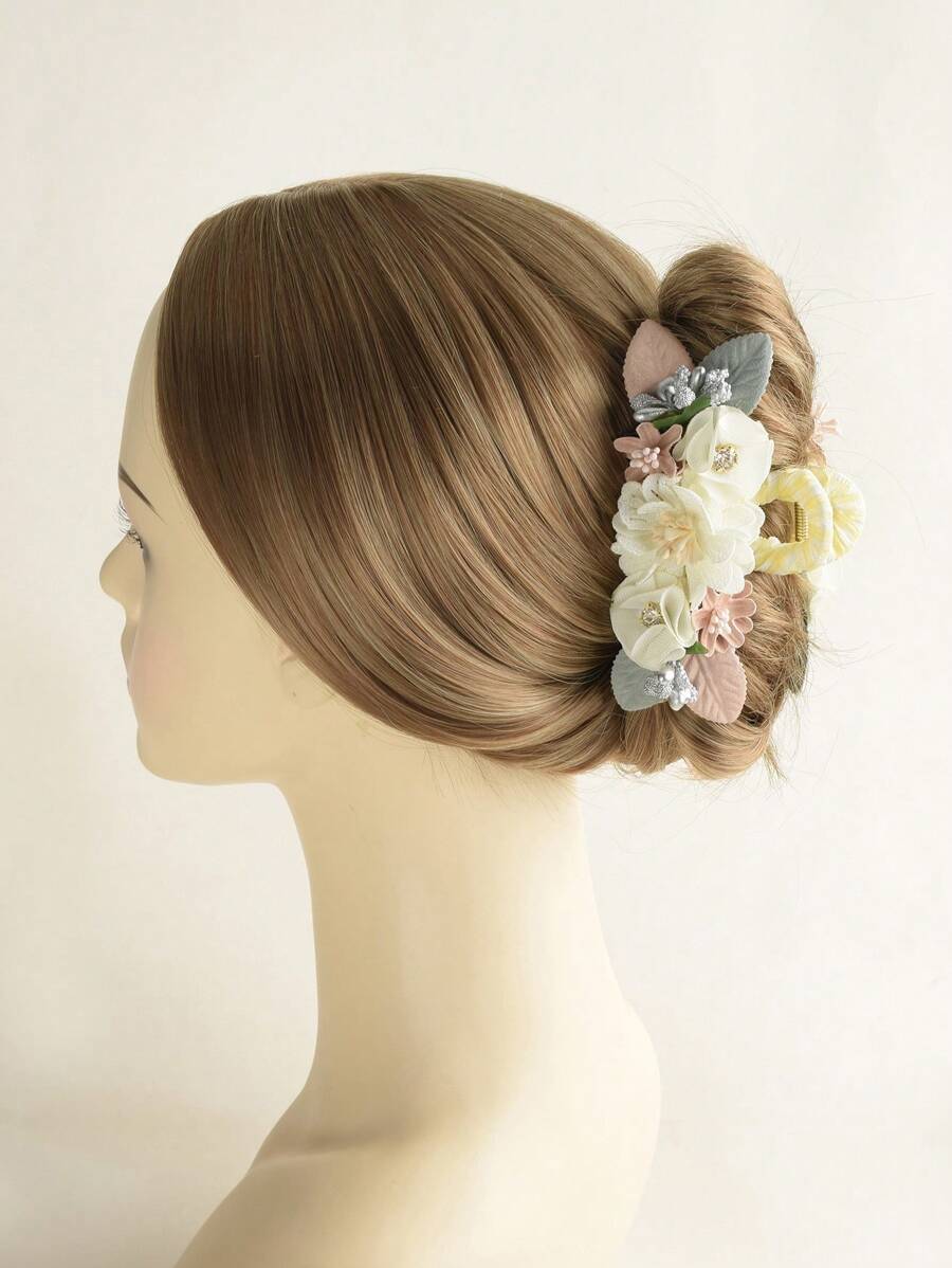 Accessoire de cheveux décoratif floral Boho, pince à cheveux pour la Saint-Valentin. Pinces à cheveux, barrettes, pinces à cheveux, accessoires de plage, accessoires de cheveux d'automne et d'hiver pour femmes, pour tenues de vacances