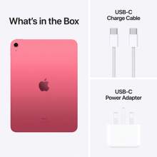 Apple iPad de 10.a generación - Chip A14 Bionic y pantalla Liquid Retina de 10.9" con carga rápida por USB-C, modelo WiFi
