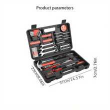 Toolbox Home Manual Toolbox Multi Functional Tool Set Home Emergency Repair Portable Car Tool Set