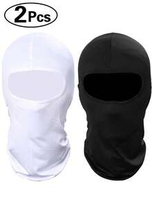 2 Packs/1PC Balaclava Face Mask, Ski Mask For Men Women, UV Protection Windproof Scarf For Motorcycle Snowboard Cycling - A - View 14
