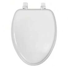 White Elongated Toilet Seat