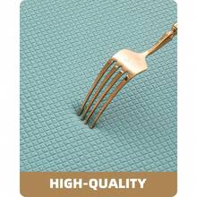 Kitchen Rugs, Kitchen Runner Rug Kitchen Floor Mat, Cushioned Anti-Fatigue Kitchen Mat, Non Slip Waterproof Comfort Standing Padded, Memory Foam Kitchen Mat, 17"X79", Black - Teal - View 7