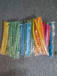 20pcs/Set Plastic Spiral Curlers, Curling Iron Clamp, Spiral Wave Curlers DIY Hairstyling Tools, Random Colors, Hair Curler, No-Heat Curling, Curling Tongs, Salon Hairstyling Products And Accessories, Beauty Travel Essentials,Back To School,Travel Holiday Essentials,Hair Accessories For Women,Hair Curlers,Curly Hair Brush,Rollers,Curly Hair Products,Curler,Rollers For Hair,Hair Curl,Curly Hair Tools,Hair Roller,Hair,Hair Rollers,Curly Hair,Heatless Curl,Heatless Curls,Hair Curler,Barber,Hair Tools,Hair Products,Hair Accessories,Hair Curlers,Barber Accessories,Travel,Rollers,Hair Stuff,Hair Accessories,Curly Hair Products,Curler,Rollers For Hair,Hairdressing Equipment,Accessories,Hair Curl,Curly Hair Tools,Hair Roller,Christmas,Barbershop,Hair Curling Iron, Barber Accessories, Hair Accessories, Curling Iron, Hairdressing,Heatless Waves,Travel Essentials,Travel Essential,Hairstyle,Hairdressing - Multicolor - View 8