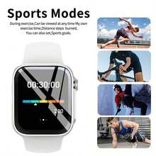 SIMSONLAB Smart Watch, Wireless Calling /Dial, Multi -Sport Mode, Calling Reminder And Rejection,Information Reminder,SMS Reminder,Holiday Gifts, Birthday Gifts - Silver - View 6