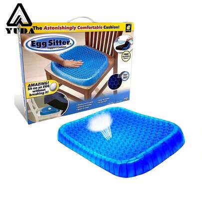  Cojín ortopédico de gel YUDA soporte lumbar transpirable almohada ergonómica para el coxis y descanso ideal para oficina hogar y viajes