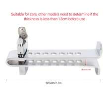 Anti Theft Device Clutch Lock Car Brake Stainless Lock Tool Accelerator Pedal Lock - White - View 2
