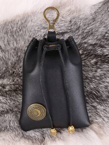 1个中世纪文艺复兴风格腰包，维京复古腰包，便携式腰包零钱包，男女通用角色扮演道具，万圣节服装配饰 - A - 查看 12