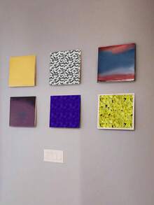 1pc Acrylic Record Display Rack, Wall-Mounted Album/CD Holder, Vinyl Record Shelf 4" - 12" - White - View 4