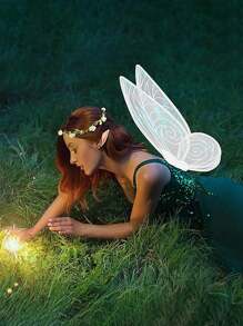 1PC/3pcs Fairy Wings For Adults,Butterfly Wings,Angel Wings,Fairy Costume For Women Halloween Dress Up Party Favor,Festival Costume Props(The Stripes On The Wings Are Random In Color)