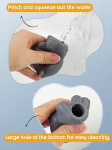 Children's Stackable Floating Boat Bath Toys, Infant Bathtub Swimming Finger Puppet Playset