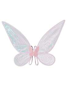 1PC/3pcs Fairy Wings For Adults,Butterfly Wings,Angel Wings,Fairy Costume For Women Halloween Dress Up Party Favor,Festival Costume Props(The Stripes On The Wings Are Random In Color)