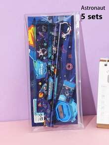 5pcs Set/25 Pieces, Stationery Set/Cute Dinosaur Animal Garden/Ocean Animal Stationery Set, Gift For New Year, Christmas, Birthday, Back To School, School/Kindergarten Prizes, Student Supplies - 5 Sets/25 Pieces - View 10