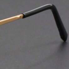 1 件复古金属框架特色定制多功能艺术高级时尚眼镜，适合驾驶、办公室旅行、日常通勤使用