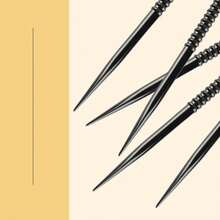 1pc New Electroplated Pointed Tip Aluminum Hair Comb, Women Hair Dyeing Sectioning Teasing Salon Hairstyling Brush, Heat Resistant Anti-Static Comb With Spiral Non-Slip Handle And Fine Teeth, Back To School, Travel Holiday Essentials, Hair Accessories For Women, Brush, Detangling Brush, Ball Brush, Mini Hair Brush Set, Wooden Comb, Hair Brush, Hairdressing Equipment, Hairstyle, Hairdressing, Hair Brush, Brush Hair Brush Set, Comb Hair, Comb For Curls, Detangling Brush, Hair Brush For Women, Barber Accessories, Barbershop, Hairdressing Equipment