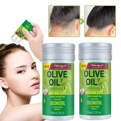 Hair Wax Stick- Suitable For Hair Wigs And Natural Hair,Slick Back, Tame Flyaways, Edge Control, Frizz-Free Finishing, Long-Lasting Hold, Easy To Apply, Non-Greasy