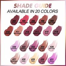 FOCALLURE Ultra Chic Metallic Lipstick,Rich Vitamin E Lip Crayon,Lightweight Shinning Color Without Drying Or Fading,Long Lasting Lips Makeup,#26 Salt Lake - FUZZY WUZZY - View 6