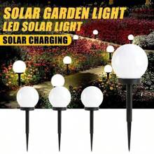 3pcs Solar Powered Outdoor Decorative Lights - Dual Use For Romantic Ambience Lighting And Decoration, Auto Sensor, Waterproof, Charge In Daytime, Long Lasting Illumination At Night, Easy Installation Without Wiring, Ideal For Garden/Pathway/Patio