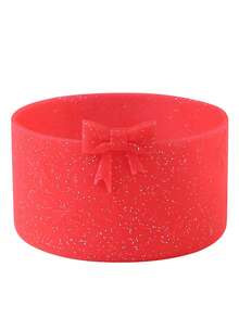 蝴蝶结保护硅胶靴，兼容 杯 20/30/40 盎司，适用于 Hydroflask 靴 12-24 盎司，更多底部 2.95 英寸的瓶子，适用于杯子配件靴（蓝色），返校用品