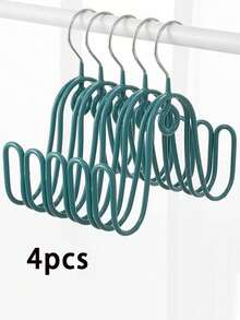 Étagère à chaussures sèche gain de place, convenant pour les chaussures de basket, de sport, les tongs et les chaussures en tissu - Support en acier inoxydable (Lot de 4 pièces) - Multicolore - Voir 1