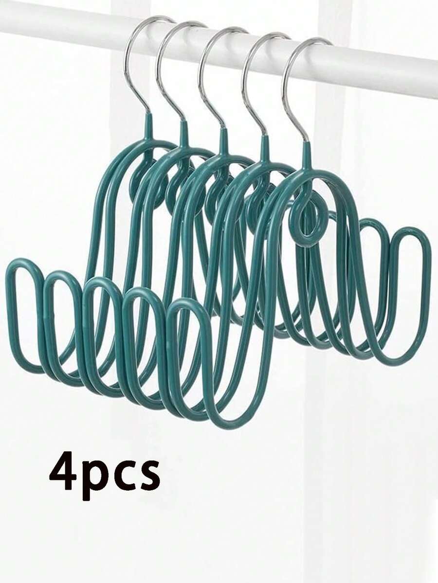 Étagère à chaussures sèche gain de place, convenant pour les chaussures de basket, de sport, les tongs et les chaussures en tissu - Support en acier inoxydable (Lot de 4 pièces) - Multicolore - Voir 1