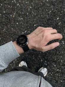 1 pièce Bracelet de montre sport en silicone liquide magnétique, 18 mm 20 mm 22 mm convient pour les montres 4/5/6, GT4/5, Amazfit, Garmin, convient comme cadeau pour les étudiants à la rentrée scolaire, unisexe