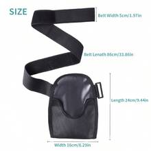 1pc Adjustable Universal Ostomy Pouch, Waterproof Design, Suitable For Colostomy, Ileostomy And Urostomy Patients, Portable Design, Black