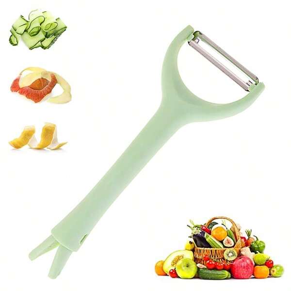 Pelador de cuchillo con pelador de patatas, verduras, frutas, zanahorias, suministros de pelado, suministros para el hogar, utensilios de cocina, ligero y rápido