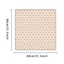 1pc Baby Bear Pattern Muslin Swaddle Blanket, Soft & Breathable Newborn Infant Wrap Blanket, Baby Shower Bath Towel - Mocha Brown - View 5