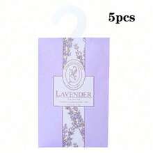 5 Stücke Hängende Duftsäckchen für Schränke und Schuhschränke, mit Geruchsbeseitigung, Feuchtigkeitsschutz und Insektenschutz Funktionen