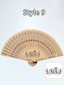 个性化婚礼手扇，订婚礼物，新娘礼物，派对回礼，伴郎礼物，感谢礼物，婚礼扇子回礼，个性化扇子派对回礼 - 彩色 - 查看 16