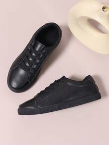 Women Casual Sporty Sneakers New Style Canvas Shoes Versatile White Shoes (Note: Shoes Run Small, Toe Area Is Wide, For Feet Please Order One Size Up)