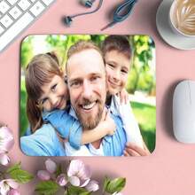 Customized Photo Mouse Pad/Personalized Desk Mat, Extra Large Gaming Mouse Pad, Customized Office Desk Accessories, Perfect Christmas & Graduation Gift, Essential For Back To School, Fashion, Colorful, Cute, Minimalist, Kawaii, Unique Personalized Gift - Multicolor - View 2