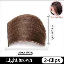 Invisible Seamless Hair Pads Fluffy Pad Hairpiece Clip In Hair Extension Brown Blonde Black Increase Hair Volume Top Side Cover Hairpiece Synthetic Natural Fake Hairpiece Hair Accessories 1PC 10cm - Multicolor - View 14