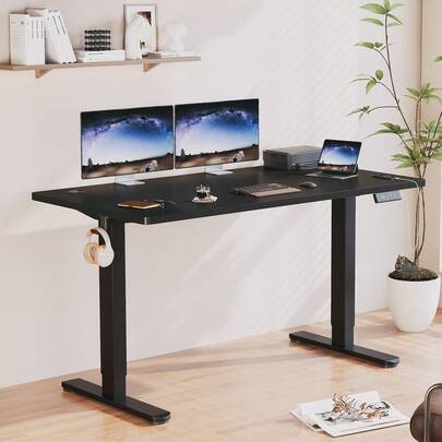 Devoko Gunji Electric Standing Desk Height Adjustable Sit-Stand Desk With Memory Smart Panel