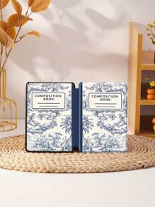 Rural Life Illustration Notebook Style Pattern Tablet Protective Case,Compatible With IPad 9.7/10.2/10.5/10.9/12.9/Pro 11, 10th Gen,Compatible With Samsung Galaxy Tab S6 Lite 10.4 Inch,Compatible With Kindle Paperwhite 12th Gen 2024,Kindle (11th Generation) 2022 Release,Soft Anti-Fall Protection,Smart Stand/Automatic Wake Up/Sleep