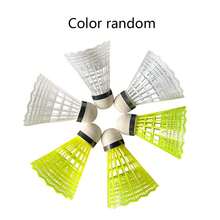 5/10pcs Nylon Badminton Shuttlecocks, Mixed Colors (Yellow/White Option), Lightweight, Durable High-Speed Badminton Shuttles For Outdoor Sports, Suitable For All Ages, Indoor And Outdoor Training