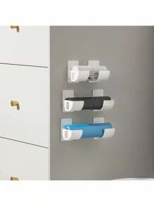 2Pcs/Set Non Perforated Garbage Bag Storage Rack, Adjustable Gap Kitchen Storage Rack, Suitable For Garbage Bags, Cling Film, Umbrellas, Rolling Pin Storage Rack, Cling Film Shelf, Kitchen Shelf, Sink Storage Rack, Closet Kitchen Organizer, Kitchen Storage And Organization, Kitchen Small Tools, Kitchen Storage Container,Mother's Day,Gift For My Mother
